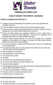 CoC for parents-guardians